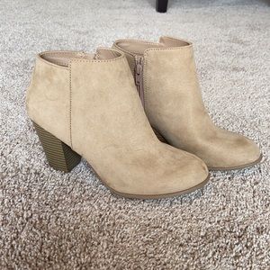 brown booties